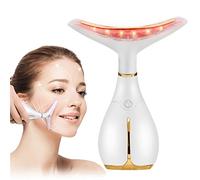 Ms.W Massaggiatore Viso Antirughe, Massaggiatori Viso Anti Invecchiamento Termico 45 ℃ Per Dispositivo di Bellezza Per la Cura Della Pelle, Rassodamento e Sollevamento Della Pelle, 3 Modalità