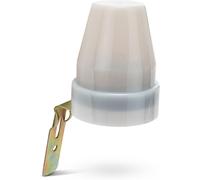 MS012 Interruttore Crepuscolare per Uso Esterno IP44, Bianco