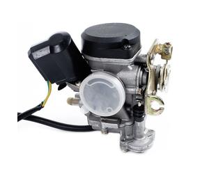 MS24 Express - Carburatore per 50 - 80 cm, tipo motore QMB139 / QMA139, completo (incl. valvola a farfalla elettronica) Baumarkt, Chinaroller, 4-Takter, Baotian, BT49QT, Rocky, Benzhou, City Star, Formular 2000, 3000, One, Retro YY50QT, Buffalo, Silver, Speedy, Tanco, TVZ, Warrior, Wind, ZX, Dotero, Epella, GMX, Ering, Red Wing, Silver Fox, Smart Rider, Sprint, Flex, Tech Fun, Hurrican, Topdrive, Topspeed, Huatian, HAT, Italjet Mini, Jack Eco GT, Speed JMSTAR, Accipiter, Breeze, Eagle, Falcon, Sunny, Z-Bike, Zeus, Jonway, Kymco, Agi, ecc.