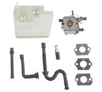 MS260 - Kit carburatore di ricambio con guarnizioni e filtri, progettato specificamente per modelli di motoseghe dopo l'anno 2000