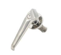 MS306-1A - Serratura a maniglia in acciaio inox, serratura per porta dell'armadio di distribuzione, interruttore MS807-1, serratura per porta dell'armadio di controllo, 1 pezzi