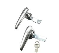MS308 serratura a maniglia, coperchio esterno, scatola di distribuzione elettrica industriale, interruttore rotante a chiave, 1 pezzi(308-3 alluminio High)