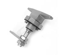 MS309 Serratura a maniglia a forma di T Attrezzatura Serrature for porte telescopiche Interruttore telescopico Serratura for armadietto industriale 1 pz(Stainless steel)