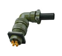 MS3108A 22-22S MS3102A 22-22P Servo Motor Connector MS5015 4-core 4 Pin US Military Standard MS25042-22D MS25043-2(Plug S and Socket P)