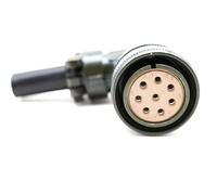 MS3108B 22-23S MS5015 Series Connector 8P US Military Standard Angle MR-PWCNS1 for J2S Servo Motor22-23(22-23S Angle Plug)