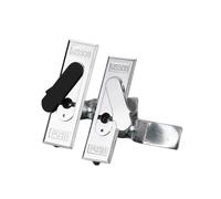MS508 Pulsante di blocco del pannello Compressione Trigger Coperchio con serratura for porta dell'armadio 1 pezzo(MS508 SLIVER)