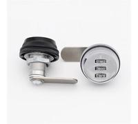 MS6018 MS6018 - Lucchetto con password circolare, per mobili, industriale, per armadio, scatola di distribuzione di controllo, 1 pezzo (30 mm, cromato chiaro)
