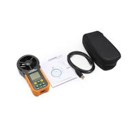 MS6252A MS6252B Anemometro digitale Misuratore di velocità del vento Tester flusso d'aria volume Temperatura ambiente Umidità USB(MS6252B)