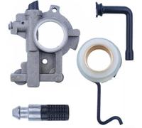 MS650 MS660 066 064AV Pompa dell'olio compatibile con kit ingranaggi a vite senza fine 1122 640 3205 Nessuna modifica necessaria