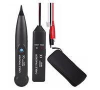 MS6812 Cable Tracker Tester Professional Line LAN0UTP STP Tracciatore di cavi telefonici Posizione del punto di interruzione Tono di diagnosi(FWT21)