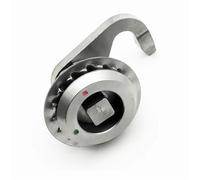Ms705-4k Gancio in acciaio inox e serratura a lingua, quattro angoli sinistro e destro, rotante, pubblicità, 1 pezzo (sinistra)