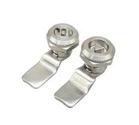 MS705 Acciaio Inox 304 Materiale Triangolo Dritto Pattumiera Serratura Scatola di distribuzione Serratura Cilindrica 1 Pcs (S type)
