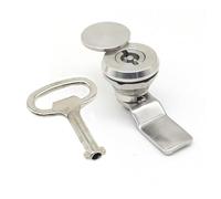 MS705 - Lucchetto triangolare in acciaio inox 304, con chiusura a coperchio, scatola di distribuzione industriale, 1 pezzo (Airfoil lock)