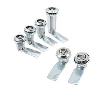 MS705 serratura della scatola di distribuzione in lega di zinco, serratura della porta dell'armadio di commutazione, chiave triangolare, serratura a linguetta MS705-18-28-40-62, 1 pezzo(28mm Slotted
