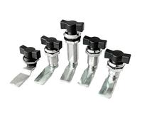 MS714-2 Armadio elettrico con impugnatura a T Turnkey Lock Ms722 Armadio Porta Doppia Ala Serratura 1Pcs (H 62mm)