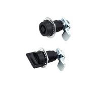 MS816-3S-1-2 - Serratura a compressione a fessura/esagono incassato/cavità rotonda/quadrato/serratura a maniglia, 1 pezzo, colore: nero