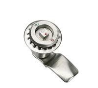 MS816-4D - Serratura a quattro angoli, in acciaio inox 304, 7 x 7 cilindri quadrati, 1 pezzo