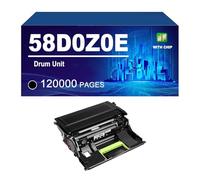MS823dn Unità Tamburo Compatibile Per Lexmark 58D0Z00 58D0ZA0 58D0Z0E Funziona Con MS823dn MS821dn MS822de MX822ade B2865dw M5255 M5270 XM5365 XM7355 XM7370 XM7365,58D0Z0E-1 PACK