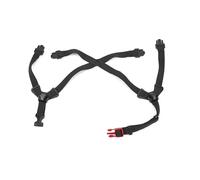 MSA 10250725 - Sottogola di ricambio in nylon per casco di sicurezza V-Gard H2, attacco a 4 punti, punti di regolazione multipli, taglia universale, colore nero