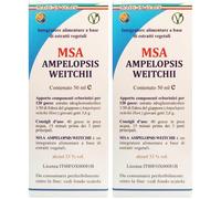 Msa Ampelopsis Weitchii Gocce 2x50 ml Gocce orali