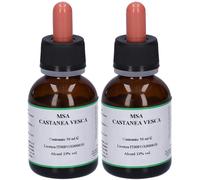 MSA Castanea Vesca Gocce 2x50 ml Gocce orali