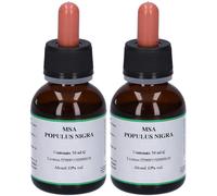 Msa Populus Nigra Gocce 2x50 ml Gocce orali