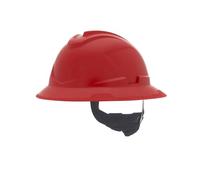MSA V-Gard C1 10215838 V-Gard C1 a tesa piena rossa con barriera termica di raffreddamento ReflectIR e sospensione Fas-Trac III, utilizza caratteristiche di raffreddamento altamente innovative per