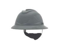 MSA V-Gard C1 10215845 Tesa completa grigia non ventilata con barriera termica di raffreddamento ReflectIR e sospensione Fas-Trac III - utilizza caratteristiche di raffreddamento altamente innovative