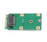 Msata Ssd, 2 fori di fissaggio Adattatore MSATA Convertitore disco rigido compatto Installazione rapida M.2 NGFF SSD a scheda lettore SSD MSATA per PCB