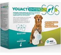 MSD ANIMAL HEALTH Youact Sos Entero Mangime Complementare per Cani e Gatti 14 BUSTINE