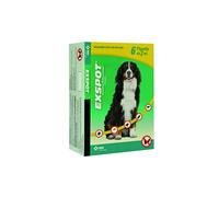 EXSPOT 1 ml 6 Pipette - Antiparassitario per CANI da 2,5 a 40 kg - Pulci Zecche