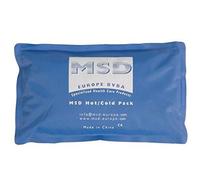 Msd Gel Freddo-Caldo Riutilizzabile 20x30cm Doppio Uso Borsa Ghiaccio Acqua Calda Hot Cold Pack Medio Fodera Blu Standard Gel Atossico Biodegradabile
