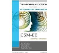 MsD., Theresa M Classification and Statistical Manual of Extrasensor (Tascabile)