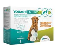 MSD YouAct Entero SOS Supporto immediato per la diarrea acuta Stick per cani e gatti 2 gr 14 Bustine - Integratori per cani - 1° ORDINE? scegli lo sconto BZR5 / BZR20 + 200 punti fedeltà