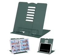 MSDADA Documenti Portatile Robusto per Ricette Libri di Testo Tablet Libro Musicali (Moranti Verde)
