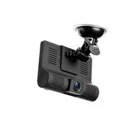 MSDDWL Dash Cam Auto DVR per Auto 3 Telecamere 4.0 Pollici Dash Cam Videoregistratore per Auto Registratore Automatico DVR Dash Cam con Telecamere A 3 Vie Dashcam(3 Camera Lens 32G)