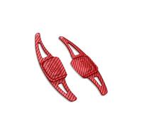 MSDDWL Paletta Cambio Volante Pagaia Cambio del Volante per Golf 8 per MK8 R per GTI R per Line per Passat per Atlas per CC Auto Volante Shift Paddle Extension Palette per Volante(Carbon Red)