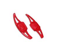 MSDDWL Paletta Cambio Volante Pagaia Cambio del Volante per Golf 8 per MK8 R per GTI R per Line per Passat per Atlas per CC Auto Volante Shift Paddle Extension Palette per Volante(Red)
