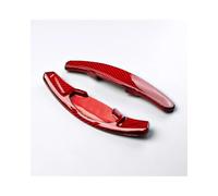 MSDDWL Paletta Cambio Volante per Civic per Fe 11th Gen Sport E HEV per RS 2022 2023 Auto in Fibra di Carbonio Volante Paddle Shift Estensione Palette per Volante(Red)
