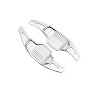 MSDDWL Paletta Cambio Volante per Corsa F GS per Line per Insignia B per GSi per Grandland X per Hybrid4 per Mokka Estensione Cambio al Volante per Auto Palette per Volante(Silver)