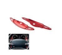 MSDDWL Paletta Cambio Volante per Genesis per GV70 per GV80 2022 2023 per G80 2019 2020 Auto in Lega di Alluminio Volante Paddle Shifter Estensione Palette per Volante(Red)