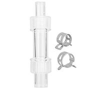 MSDFNSDOL Adattatore Riduttore per Tubo dell'Acqua in Acrilico, convertitore per Tubo da DN10 a DN15, Tubo della Vasca con Filtro da 12/16 a 16/22 con Fibbie in Acciaio per Molle, Materiale