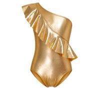 MSemis Bambina Body Ginnastica Balletto Leotard Danza Classica Ballo Latino | Volant,La Danza E La Ginnastica,Leggero,Moterna,Pattinaggio,Palestra,Jazz,Presentazione Del Team,Allenamento,Concorso Talenti