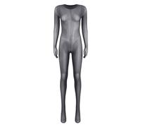MSemis Body a Rete Lingerie Donna Sexy Hot per Sesso Trasparente Catsuit Bodysuit Bodystocking Cavallo Aperto Leggings Collant Erotico Tuta da Ginnastica Jumpsuit Chemise Nero C Taglia unica