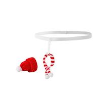 MSemis G-String Uomo Perizoma Babbo Natale Christmas Slip Tanga String Thong Erotico Jockstrap Aperto Maschile Mutande Mankini Biancheria Intima Natalizio Natale Regalo B Rosso Taglia Unica