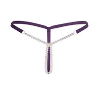 MSemis Micro Bikini Donna Sexy Hot Perizoma Tanga Thong G-String T-Back Lavorato a Maglia Slip String Mutandine Costume da Bagno Mare Spiaggia Piscina Beachwear Swimsuit Tipo 10 Taglia Unica