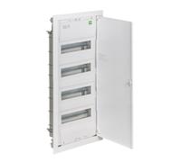 ELEKTRO-PLAST Scatola fusibili a incasso a 4 file, per 48 moduli, certificato VDE, plastica, 2004-00