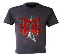 MSG Michael Schenker Group Logo Rock Band T-Shirt Mens Unisex Dark Grey Tees XL