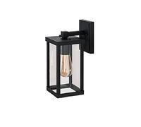 MSGIRVLZL Applique da Parete Cinesi in Alluminio Nero con Attacco E27 e Vetro,De Lava Alla Moda e Creative, Adatte per Sale da Tè, Camere da Letto, Corridoi, Apparecchi Di Illuminazidecorativi