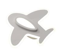 MSGIRVLZL Applique Murale D'Avion De Dessin Animé Pour Chambre D'Enfant, Applique Murale Led Moderne 16 W, Appliques Murales En Métal Blanc Avec Abat-Jour En Acrylique, Appliques Murales D'Éclairage D